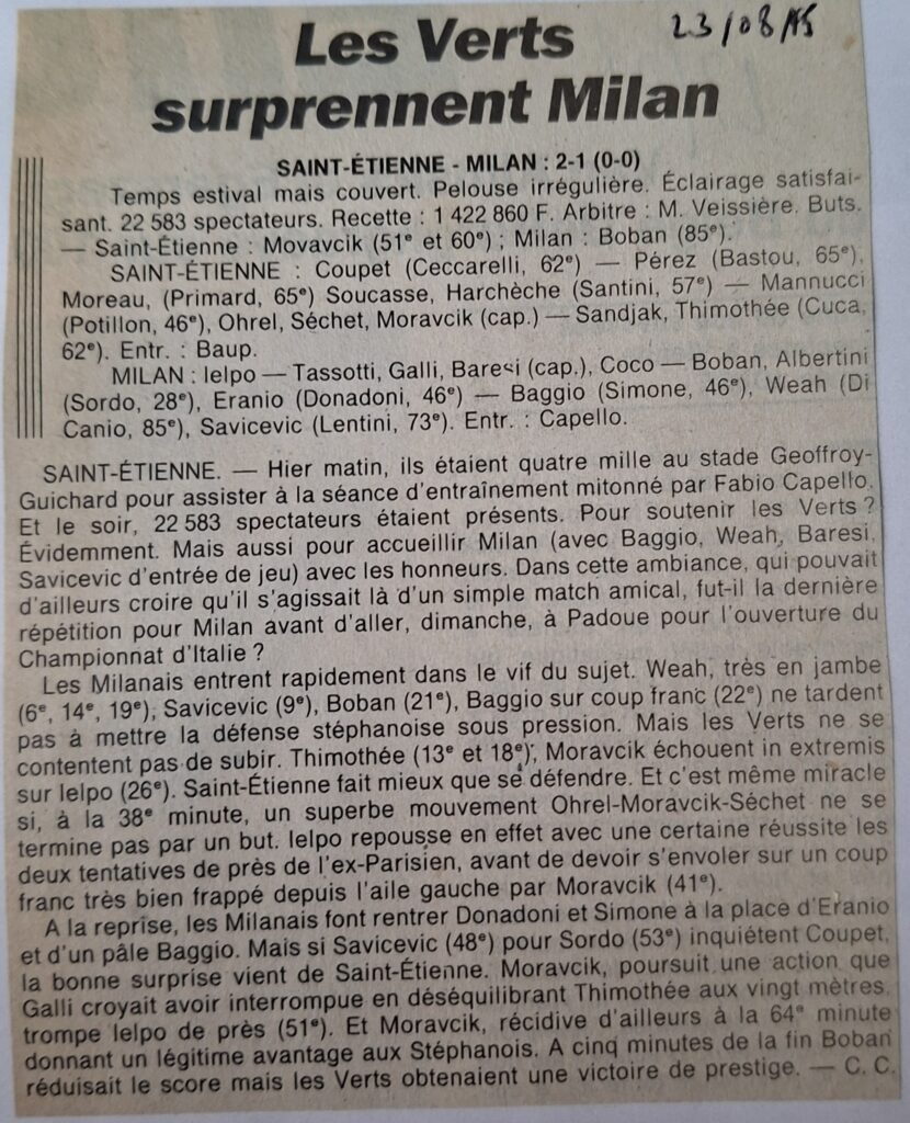 20250818_145538-830x1024 Il y a 30 ans, les Verts s'offraient le Milan AC en amical